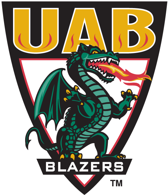 UAB Blazers 1996-Pres Alternate Logo v3 iron on transfers for fabric